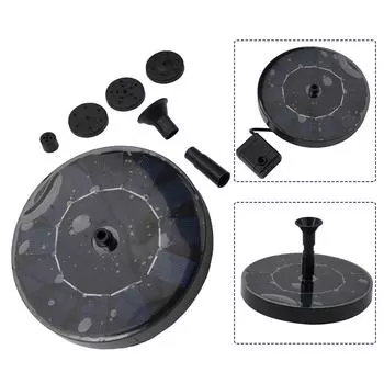 Солнечный фонтан высотой 50 см, плавающий дизайн, высокое качество