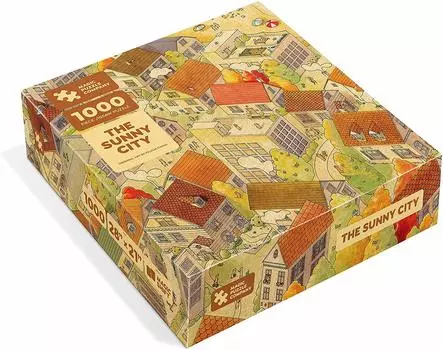 Солнечный город 1000 деталей Пазл The Magic Puzzle Company Солнечный город -