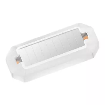 Солнечный мигающий свет для автомобиля, мотоцикла, автомобиля, мини-мигающий предупреждающий свет, ночная езда, всепогодный свет, автомобильные украшения красный