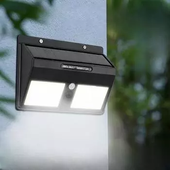 Солнечный настенный светильник Наружный светильник Настенный светильник с датчиком человеческого восприятия Садовый светильник Садовый светильник 96COB