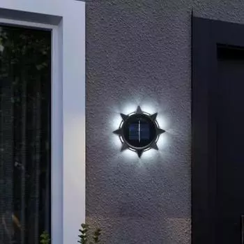 Солнечный наземный светильник, высокая яркость, водонепроницаемый, с автоматической зарядкой, ландшафтное освещение, двор, патио, дорожка, солнечная лампа с датчиком освещенности White Light.