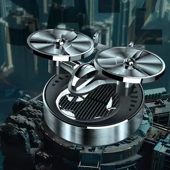 Солнечный освежитель воздуха для автомобиля, вращающийся в воздухе, декор для духов, украшение для салона автомобиля