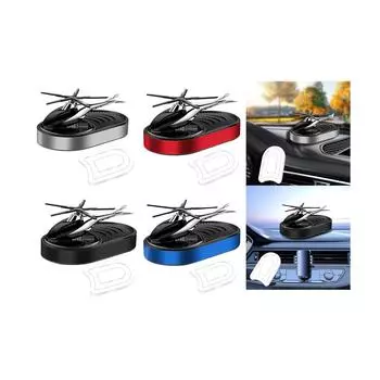 Солнечный освежитель воздуха для самолета, диффузор духов, автомобильный ароматизатор, беззвучный, устойчивый, базовый автомобиль серебряный