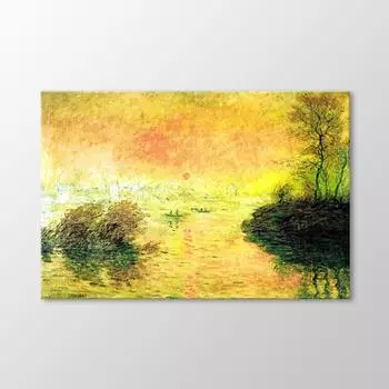 Солнечный пейзаж, 1874 г. Живопись