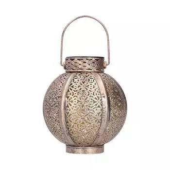 Солнечный полый свет водонепроницаемый ретро-стиль солнечный пейзажный полый фонарь для снаружи