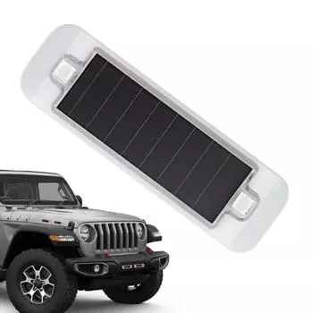 Солнечный предупреждающий свет для автомобиля Датчик вибрации Солнечный свет для транспортных средств Водонепроницаемый клей Велосипедные фары для транспортных средств и мотоциклов белый