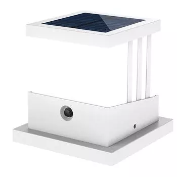 Солнечный столб света 3 Цветовая температура IP65 Водонепроницаемый светодиодный палубный светильник для ограждения для улицы Белый