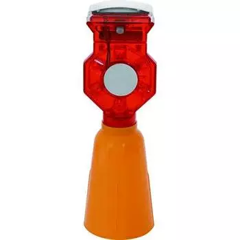 Солнечный строительный светильник для конуса безопасности Светодиодный светильник для цветного конуса SCLC-R