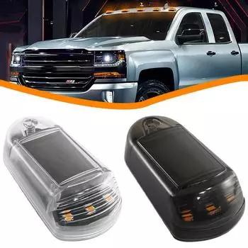 Солнечный свет на крыше для мыши, свет на крыше автомобиля, свет на крыше грузовика, пикапа, желтый светодиодный индикатор на потолке, предупреждающий световой сигнал, изменение высоты автомобиля X6S8