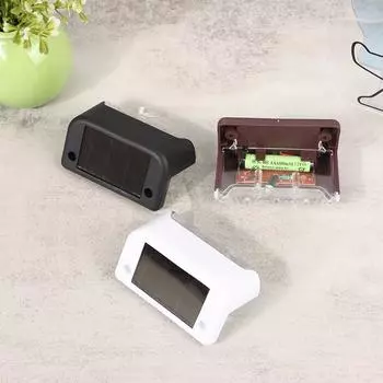 Солнечный свет на палубе, водонепроницаемые солнечные садовые лампы для перил, лестниц, ступеней, патио, дорожки as the picture