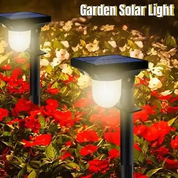 Солнечный свет Открытый сад Солнечный свет Датчик движения Водонепроницаемый Дорожный светильник Ландшафтный прожектор Двор Задний двор Газон 1pc