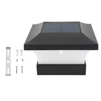 Солнечный светильник Capital Белый свет 2000 мАч IP65 светодиодный солнечный столб колпачок светильники для двора заборы мост