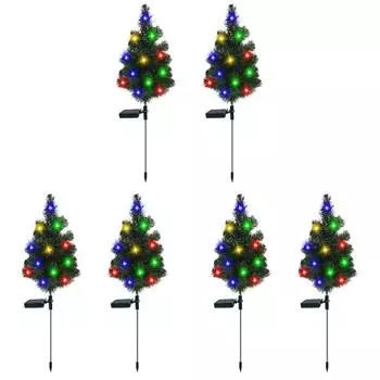 Солнечный светильник для рождественской елки, светодиодный уличный светильник для дорожки во дворе (дерево) ?