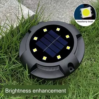 Солнечный светильник IP65 Водонепроницаемый Не требуется проводка Автоматическое освещение Энергосберегающий Простая установка Корпус из ABS Солнечный светодиодный светильник Уличный газонный светильник Warm light