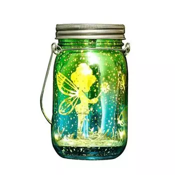 Солнечный светильник Mason Jar, солнечный фонарь, гирлянды, водонепроницаемый, IP65, подвесной, стоящий, солнечный светильник, украшение для сада, для лужайки на патио