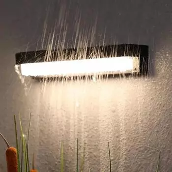 Солнечный светодиодный настенный светильник IP65 водонепроницаемый наружный настенный светильник садовый балкон декор вилла дверь номер настенный светильник внутреннее освещение