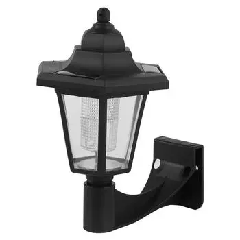 Солнечный светодиодный настенный светильник на открытом воздухе для балкона, двора, сада