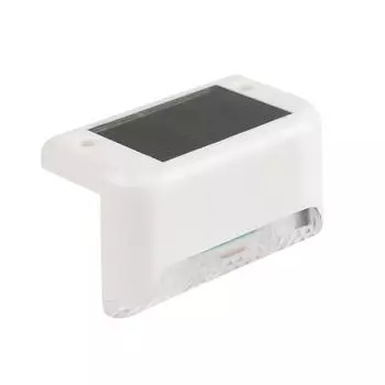 Солнечный светодиодный яркий светильник для террасы, сада, патио, перил, ограждения, дорожки, лестницы