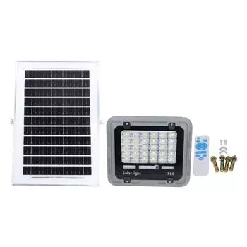 Солнечный уличный светильник 30 шт 5054 светодиодных бусин IP66 водонепроницаемый 100 Вт настенный светильник на солнечной батарее с 4000 мАч