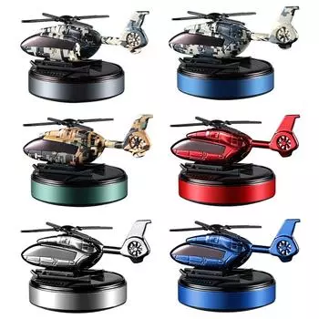 Солнечный вертолет, автомобильный освежитель воздуха, аксессуары для интерьера, украшение, пропеллер, вращающийся авто ароматизатор, диффузор для духов, принадлежности