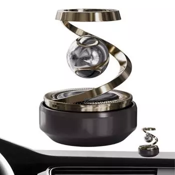 Солнечный вращающийся автомобильный ароматерапевтический диффузор, освежитель воздуха для автомобиля, очиститель воздуха, масляный диффузор, ароматизатор, украшение для салона автомобиля