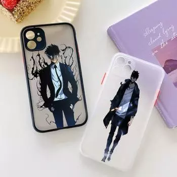 Solo Leveling Sung Jin чехол для телефона матовый прозрачный для iphone 7 8 11 12 plus mini x xs xr pro max чехол iPhone12