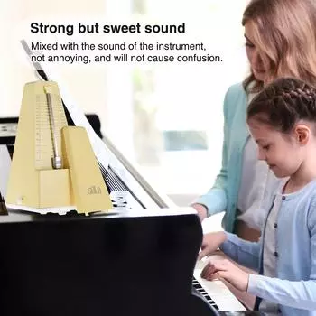 SOLO S-320 Универсальный механический метроном из АБС-пластика для гитары, скрипки, фортепиано, барабана, мюзикла фиолетовый