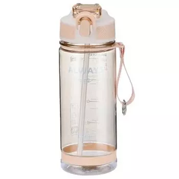 Соломенная чашка на 800 мл, неувядаемая практичная ПК, экологически чистая модная бутылка для воды, школа зелёный