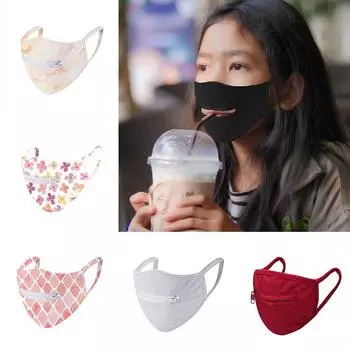 Соломенная дышащая маска для рта для взрослых, хлопковая маска для лица, закрывающая молнию, сетка для курения фиолетовый