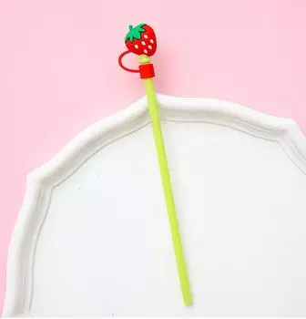 Соломенная шапочка Индивидуальная креативная милая мультяшная форма Супер милая соломенная крышка Персонализированные принадлежности 2 упаковки Pack of 2