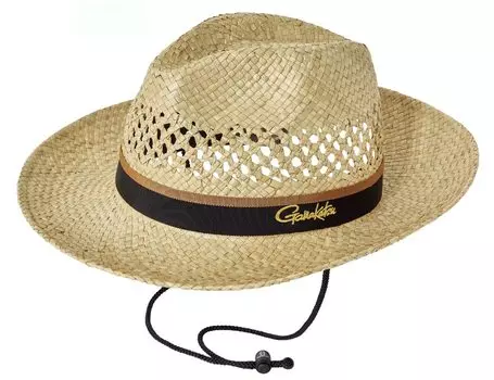 Соломенная шляпа Gamakatsu GM9889 Натуральный L