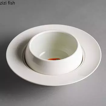 Соломенная шляпа Керамическая тарелка Чаша для тушения Суповая миска Десертная миска Обеденная тарелка Тарелки для супа Блюдо для димсамов Фруктовые миски Салатницы