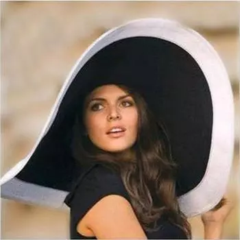 Соломенная шляпа унисекс с большими полями, модная солнцезащитная кепка, пляжные кепки, весна-лето, шляпы для отдыха на открытом воздухе, дорожные аксессуары для женщин и мужчин чёрный