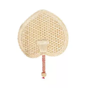 Соломенный веер ручной работы с кисточками в винтажном азиатском стиле, веер для подарков на летние свадьбы, вечеринки, натуральный материал