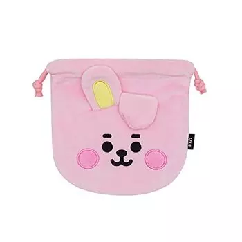 Solomon Shoji BT21 Face Type Pouch FACE POUCH (COOKY) BT21-FSP-CK