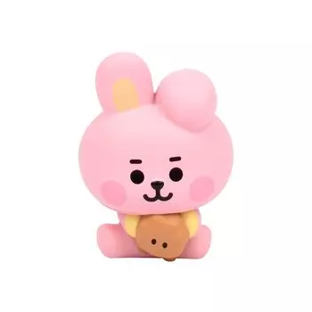 Solomon Shoji BT21 Монитор Фигурка MY LITTLE BUDDY ver.3 (булочка) BT21-RFG-3E-CK розовый