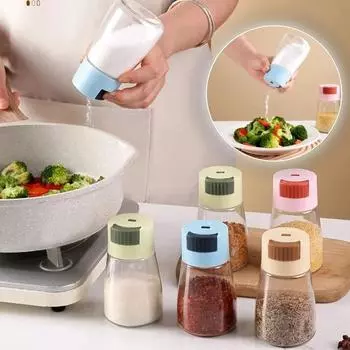 Солонка для кухни, бутылка для контроля соли, банка для разбрызгивателя соли, мерная банка для соли, бутылка для приправы на кухню