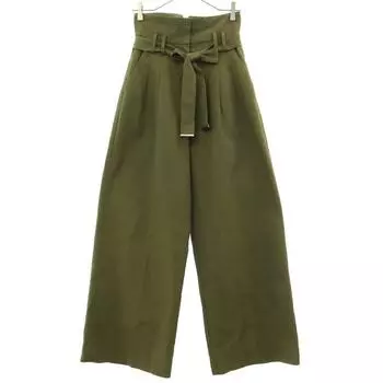 SOLOV high waist Wide pants 1 khaki Women Used