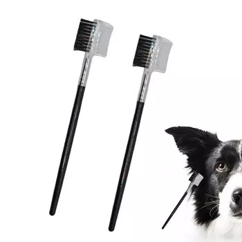 solunaterra расческа для глаз для собак и кошек щетка для чистки глаз для удаления слезных пятен (чистый)