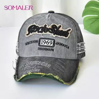 SOMALER унисекс, контрастные цвета, бейсболки, уличная бейсболка с вышивкой и буквами для женщин, винтажные спортивные шапки с козырьком для подростков