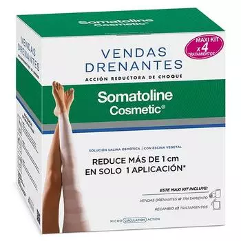 Somatoline Drainage Bandages Maxi Kit 4 Piece Set