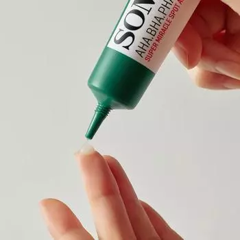 SOME BY MI AHA-BHA-PHA 14 DAYS SUPER MIRACLE SPOT ALL KILL CREAM 30 мл, корейская косметика, Kbeauty, пробник