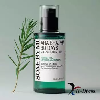 SOME BY MI AHA BHA PHA 30 Days Miracle Serum Light 50 мл 1 PCS