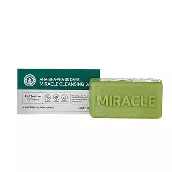 SOME BY MI AHABHAPHA 30 DAYS MIRACLE CLEANSING BAR Очищающее мыло с кислотами