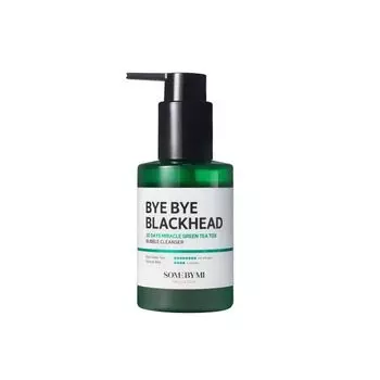 SOME BY MI Bye Bye Blackhead 30 Days Miracle Green Tea Tox Bubble Cleanser 120ml AUTHENTIC STORE