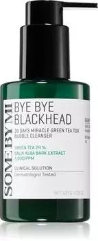 Some By Mi Bye Bye Blackhead 30 Days Miracle Active Очищающая пенка против черных точек TU прозрачный