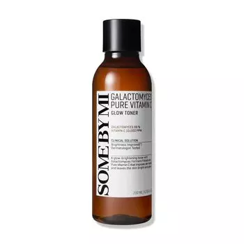 SOME BY MI GALACTOMYCES PURE VITAMIN C GLOW TONER 200 мл, Увлажнение, Корейская косметика, Kbeauty, образец