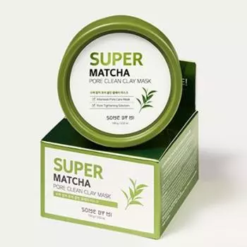 [SOME BY MI] Маска с очищающей глиной Super Matcha Pore Clean Clay Mask 100 г