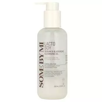 SOME BY MI, Молочно-соевое очищающее масло для кожи от кожного сала и черных точек, 200 мл (6,76 жидких унций)