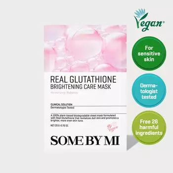 SOME BY MI Real Glutathione Brightening Care Mask Sheet 1P